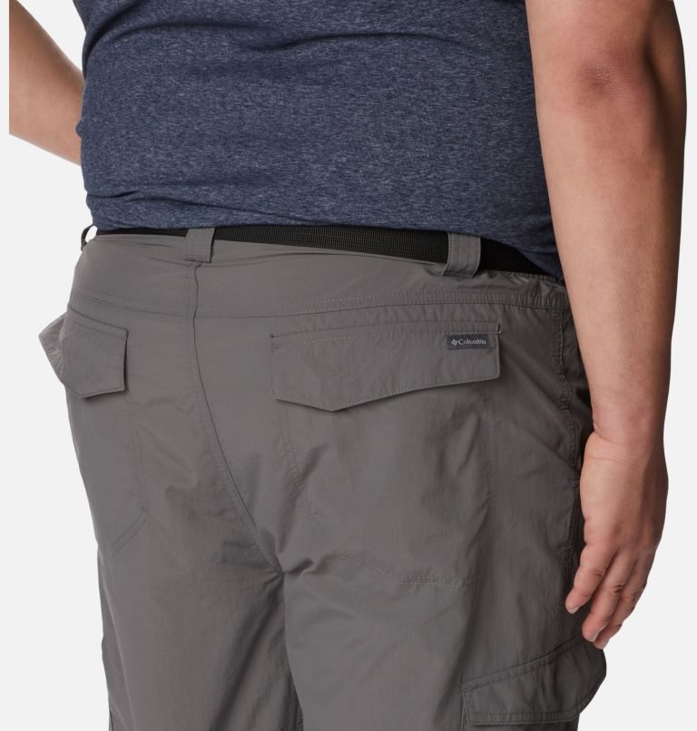 Men's Columbia Silver Ridge Cargo Pants Dark Grey | Plus Size CA-EA14C